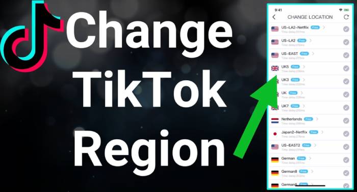 How To Change Location Or Region In TikTok